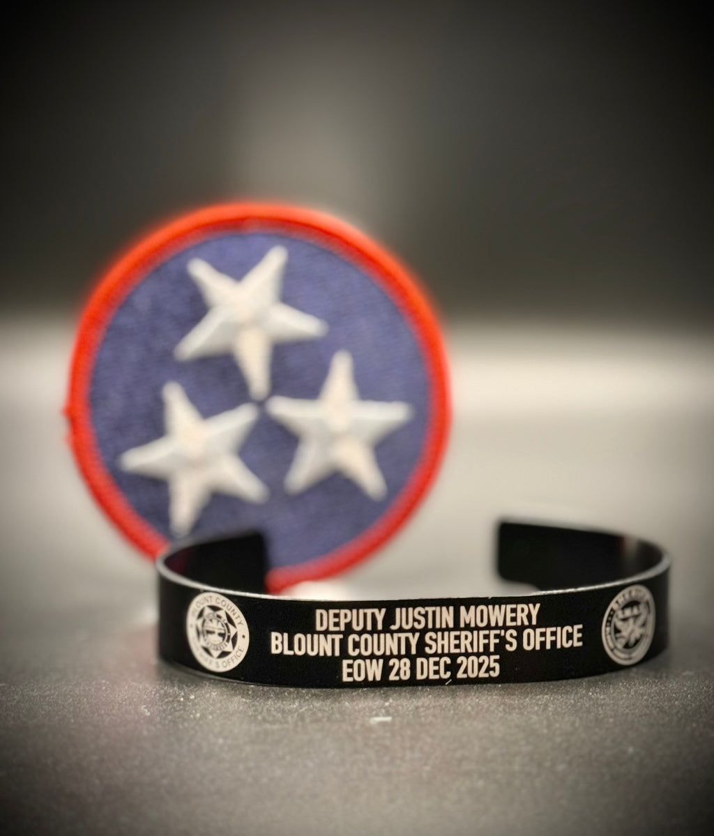 Deputy Justin Mowery Memorial Bracelet