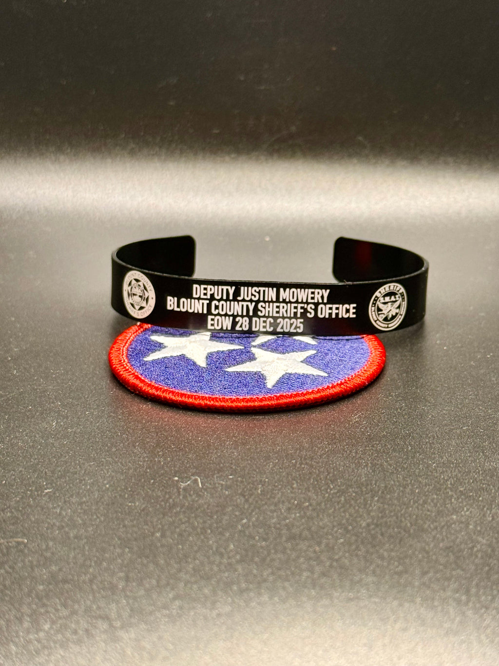 Deputy Justin Mowery Memorial Bracelet