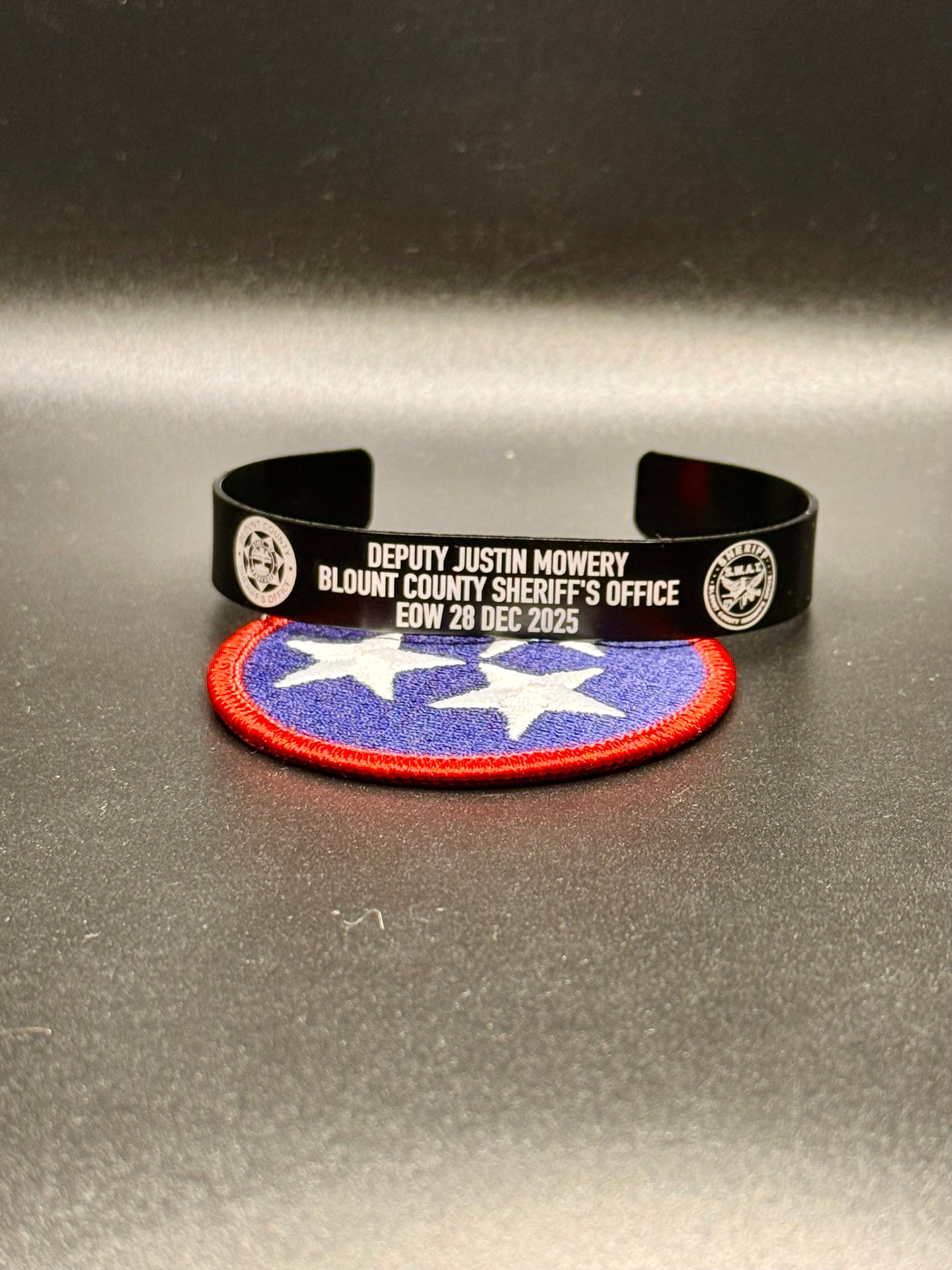 Deputy Justin Mowery Memorial Bracelet