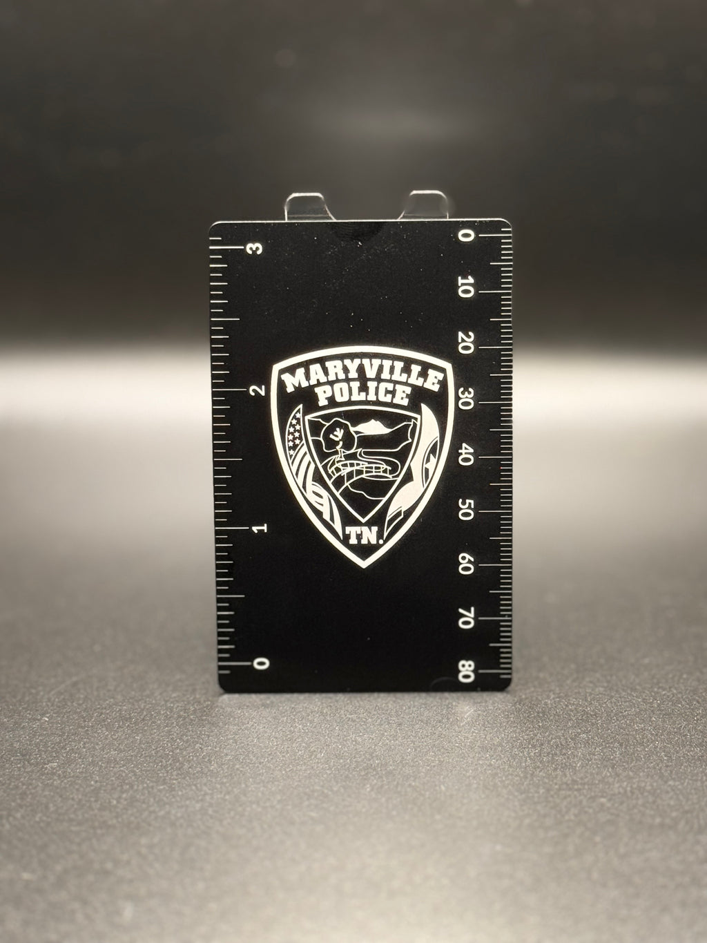 Miranda Rights Cards for Law Enforcement Officers- Custom Image, Laser Engraved