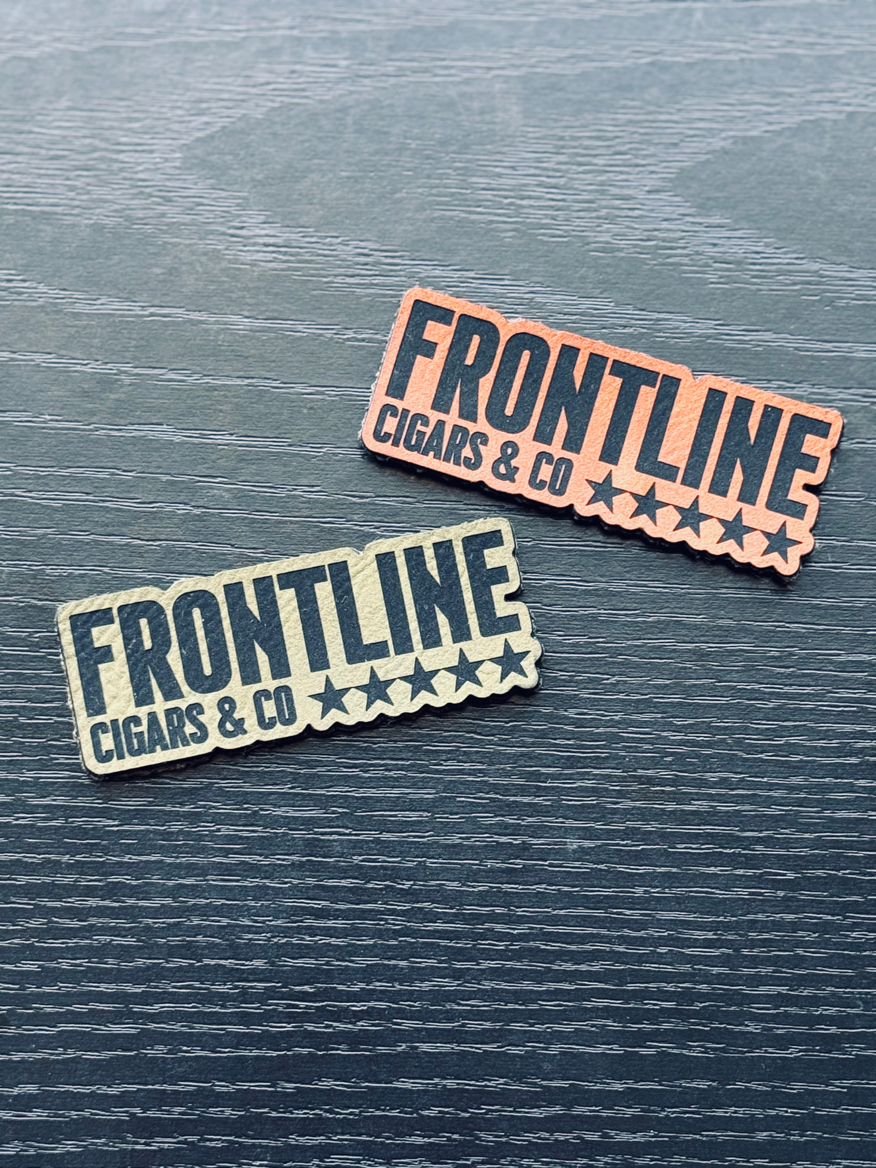 Frontline Cigars and Co Leather Patch