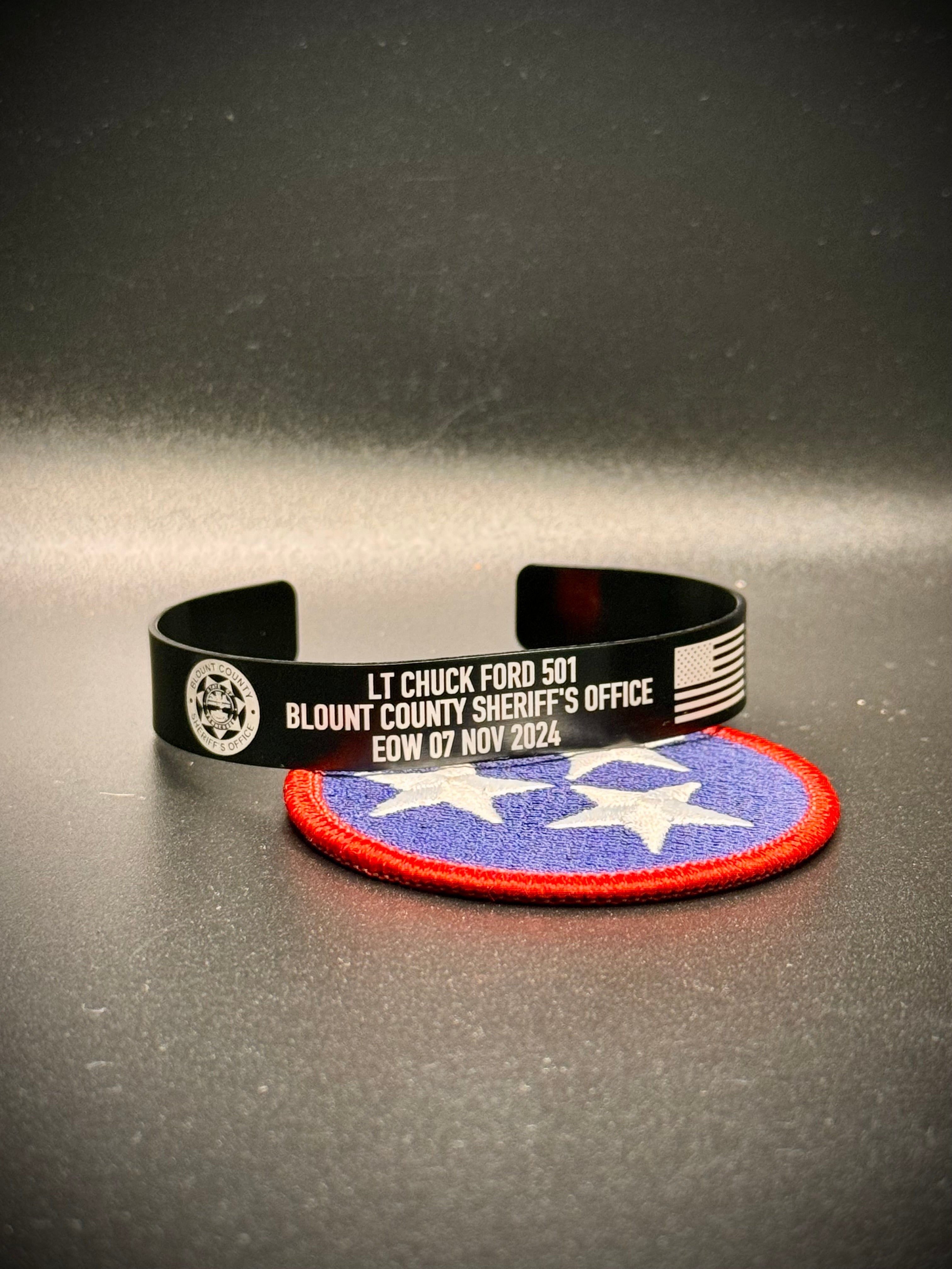 Lieutenant Chuck Ford Memorial Bracelet