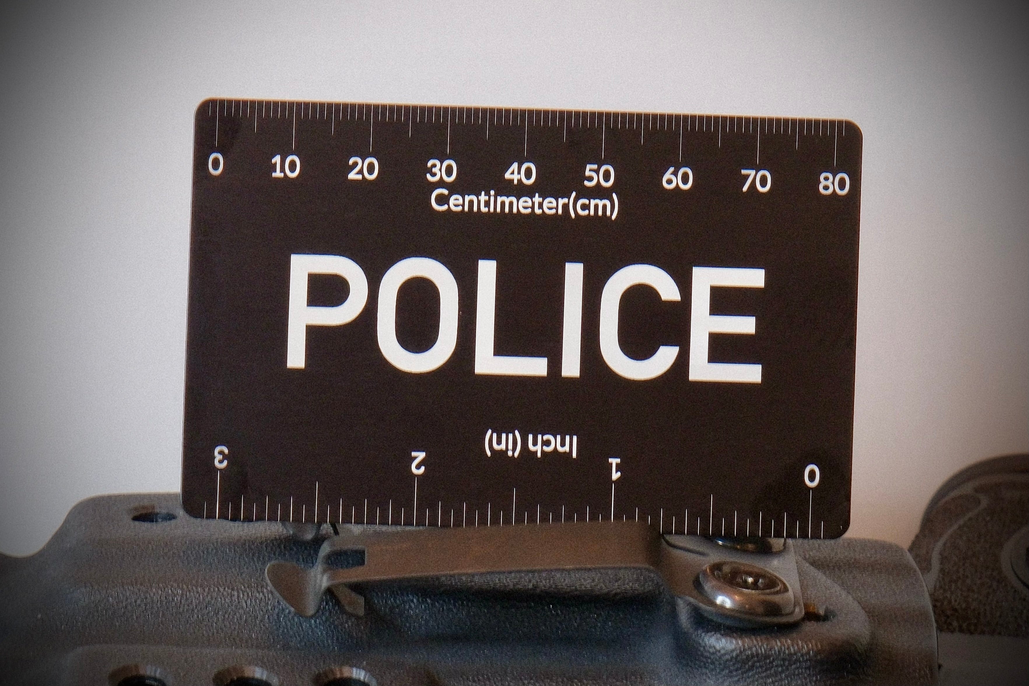 Miranda Rights Cards for Law Enforcement Officers, Laser Engraved