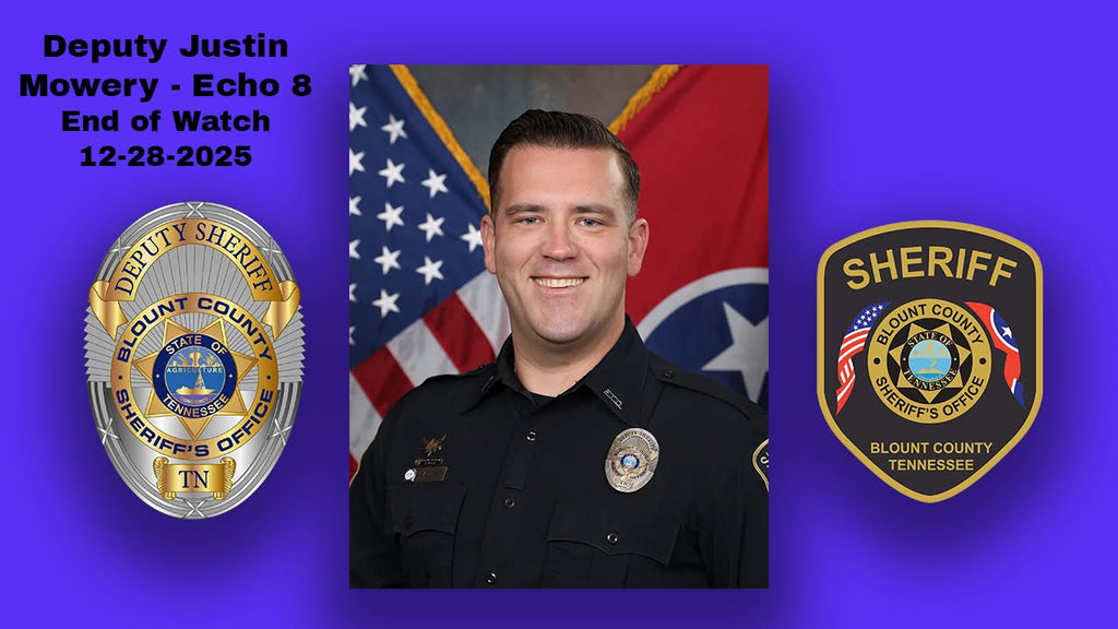 Deputy Justin Mowery Memorial Bracelet